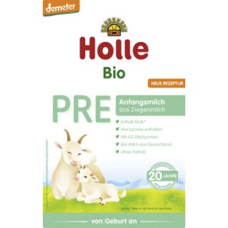 MHD 04.09.25 Holle Bio-Anfangsmilch PRE aus Ziegenmilch 400g