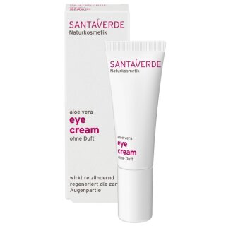 Santaverde Aloe Vera Augencreme ohne Duft 10ml